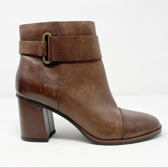 KORKS ANKLE LEATHER BOOTS WOMEN’S SIZE 6.5 - Picture 1 of 15